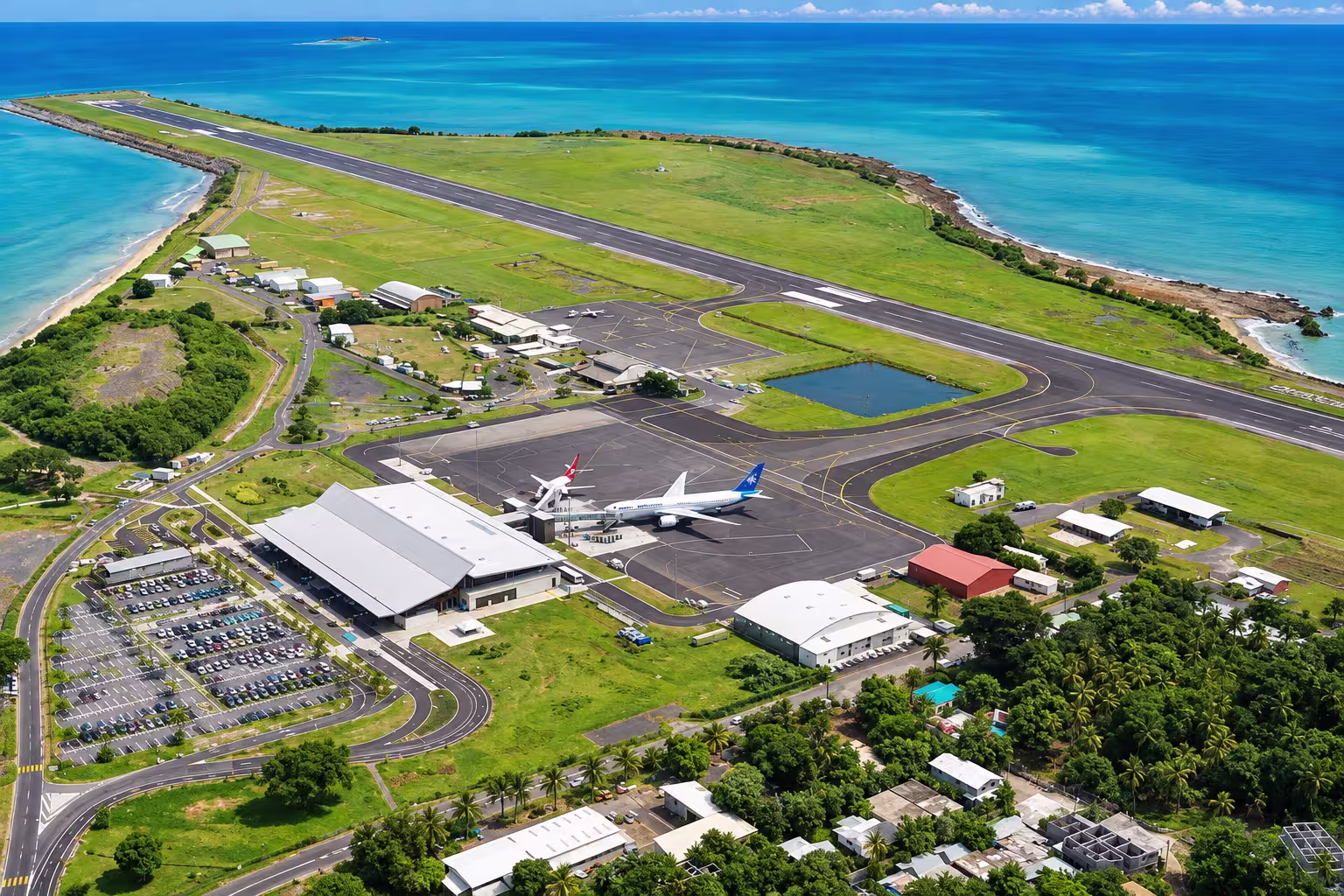 Aéroport Dzaoudzi-Pamandzi, Mayotte