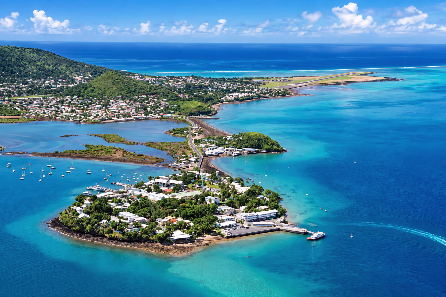 Paysage à Mayotte