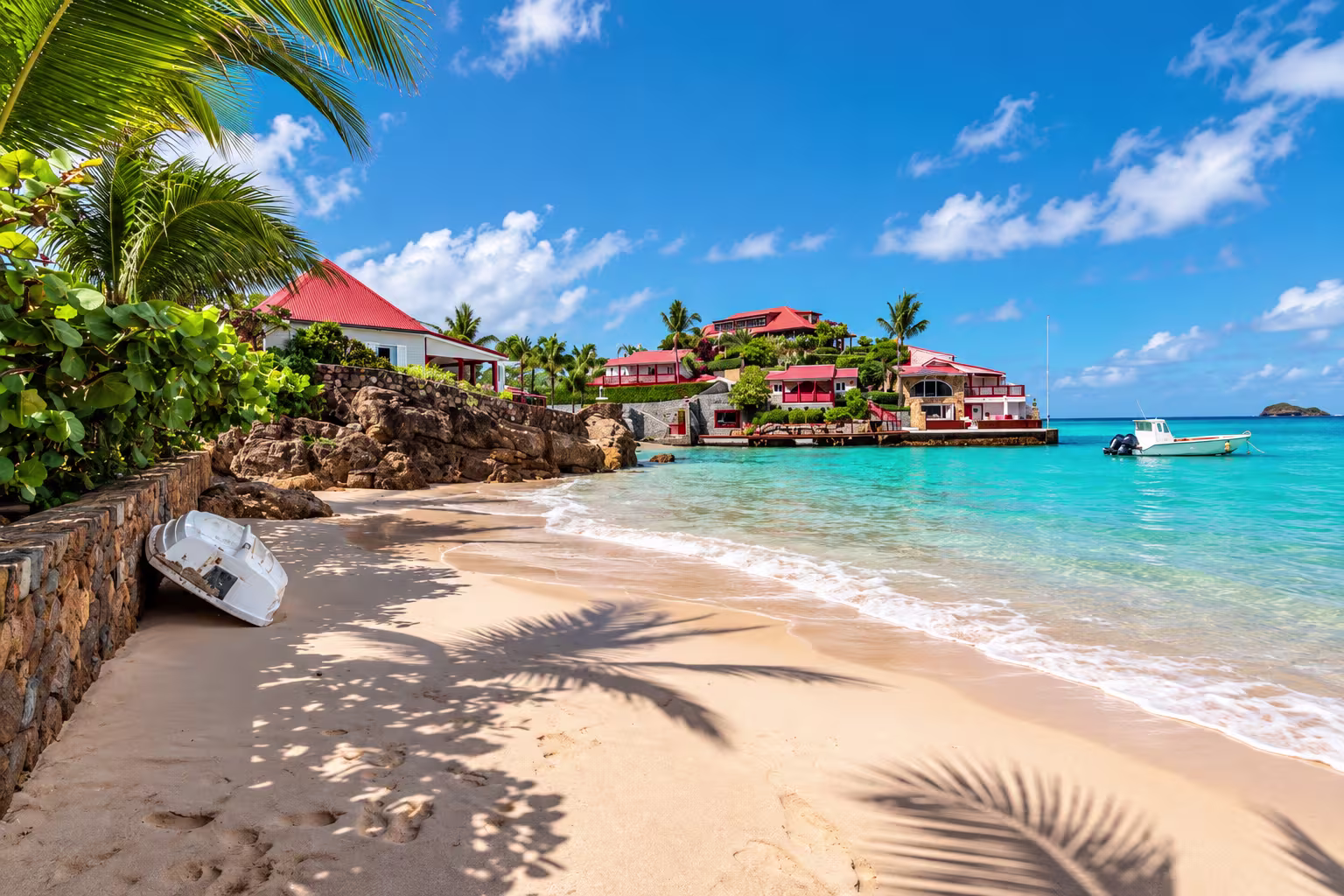 Paysage à Saint-Barthélemy